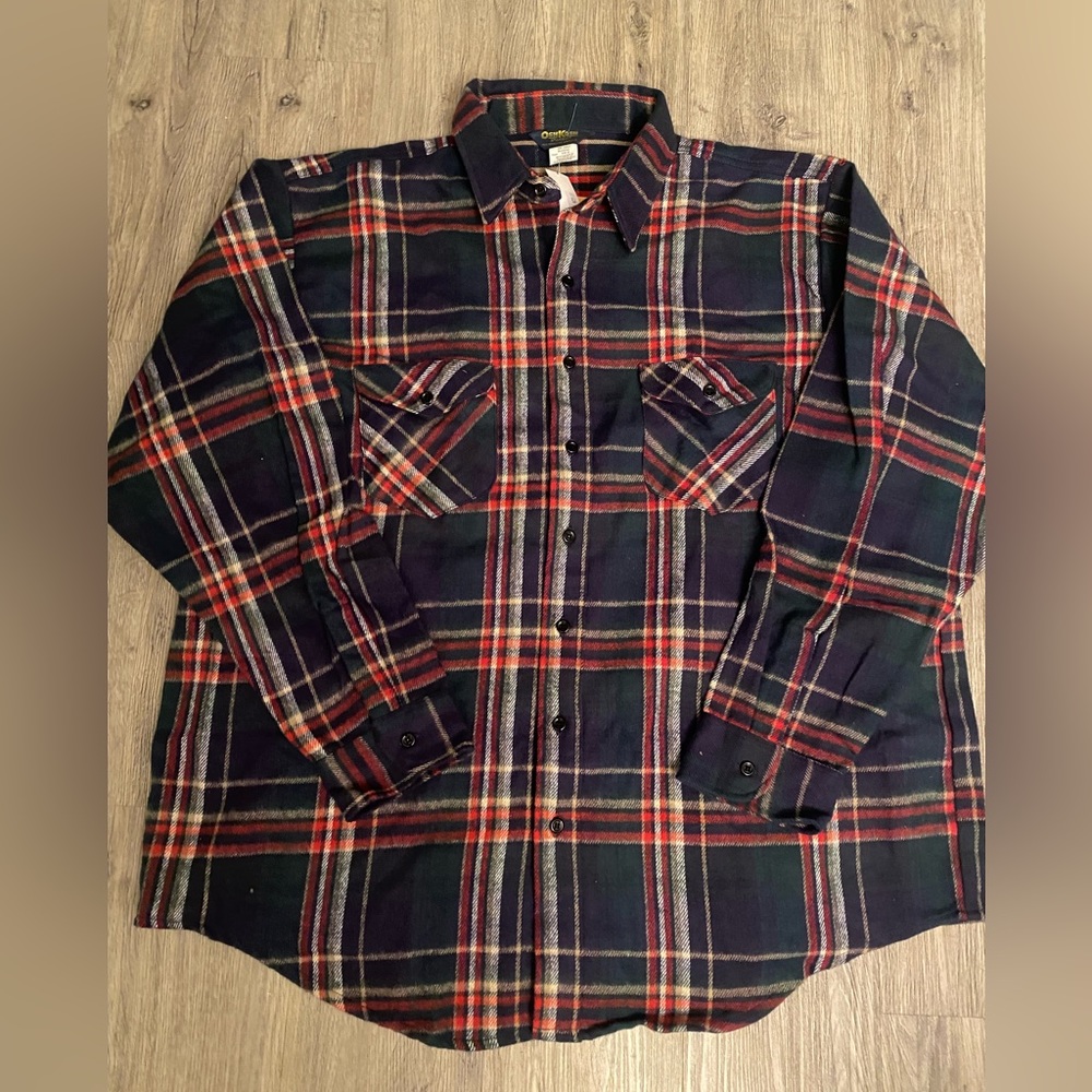 2XL Vintage OshKosh Button Down Flannel